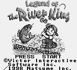 Legend of the River King GB Title Screen